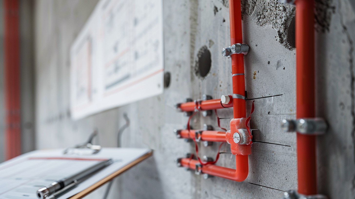 Brandtekniske installationer - rørsystemer og brandsikring i erhvervsbyggeri